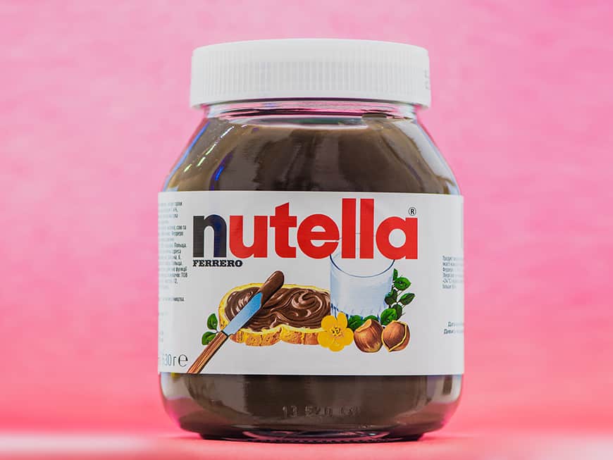 Nutellaglas