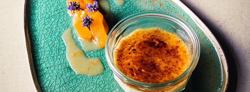 Rezept von Alexander Leicht Ziegenkäse-Crème-brûlée