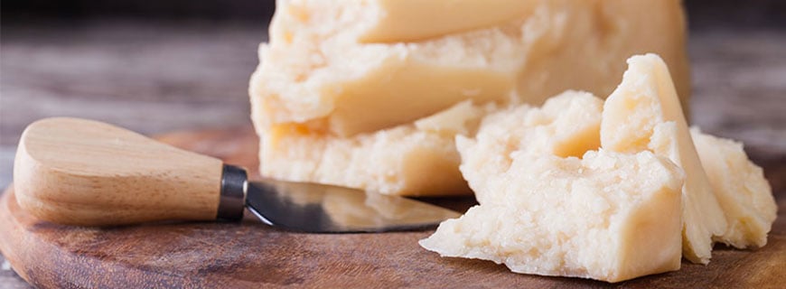 Fäschungssicher: Parmigiano-Reggiano 