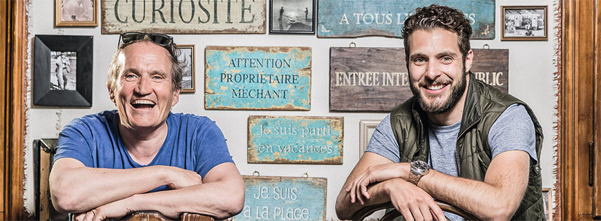 Michel Pèclard und Florian Weber Michel Pèclard und Florian Weber