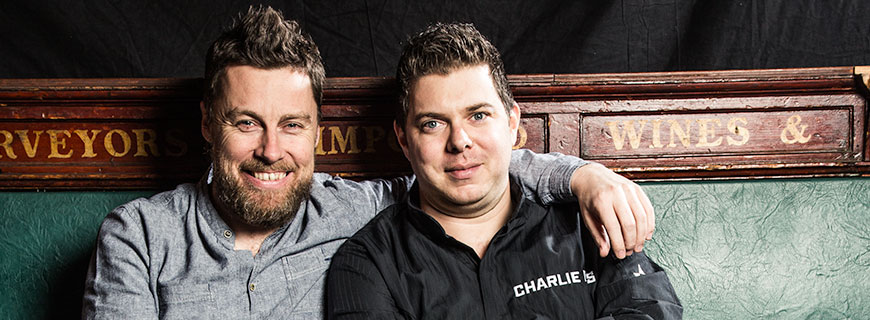 Brian Patton und Peter Zinter