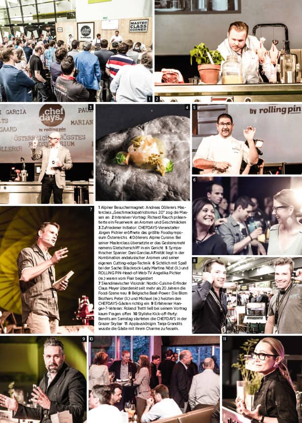 ausgelassene Feierlaune auf den Chefdays 
