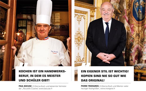 Die Mentoren Bocuse und Troisgros
