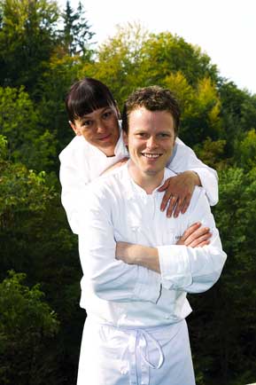 Gerhard Fuchs und seine Partnerin Yvonne Schwarzinger