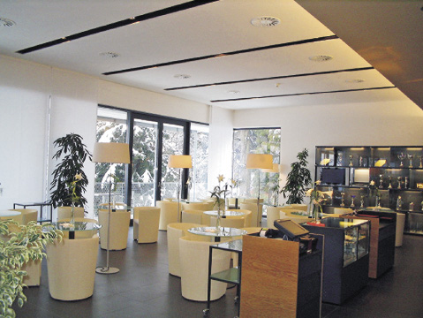 Innenansicht der villa blanka in innsbruck innenansicht 