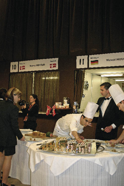 Bocuse d`Or 2005 in der Vorbereitung 