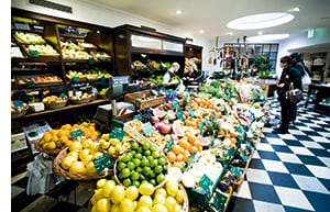 ein Bio Lebensmittel Supermarkt 
