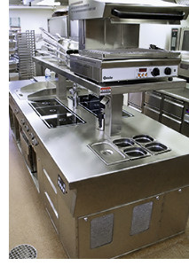 Moderne Küchentechnik