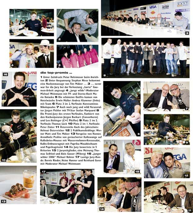 eine Zusammenstellung der Eindrücke der jungen Wilden 2009