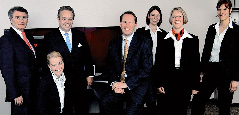 Crew des Resort Berchtesgaden sechsköpfige crew des intercontinental resorts berchtesgaden