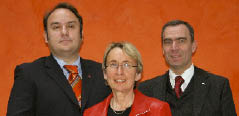 Mag. Franz Pasler, Gerhard Messinger und  Isolde Stadlmann 
