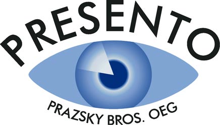 Das Logo der werbefirma presento 