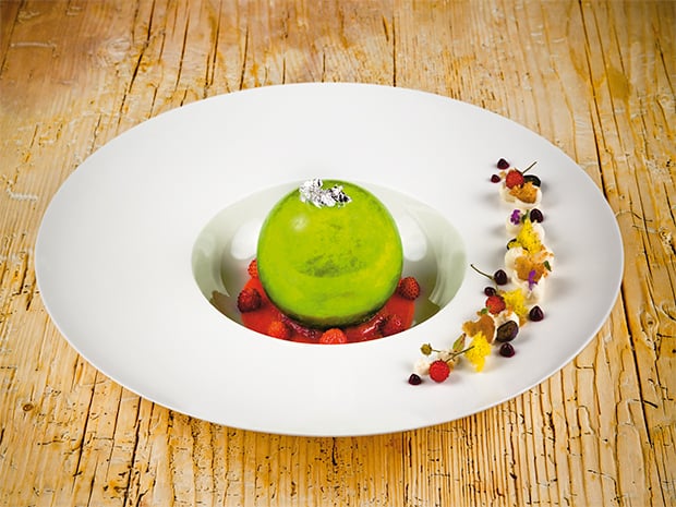 Walderdbeersorbet