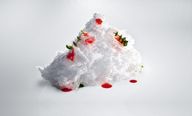 Gehobelte Eisspäne