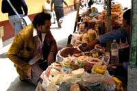 Ein Markt in Mexiko City 