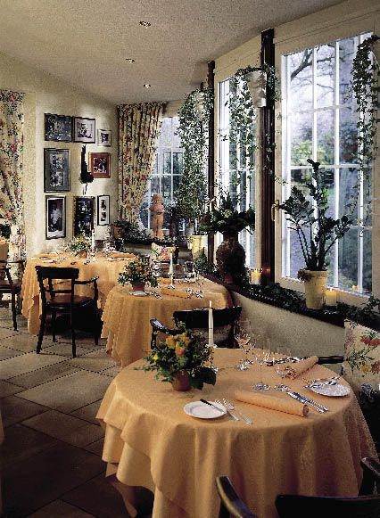 Innenansicht des Restaurants Johann Lafers Stromburg 