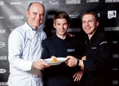 Rudi Obauer mit Frederik Jud 
