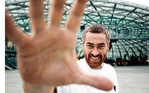 Ferran Adria im Hangar-7