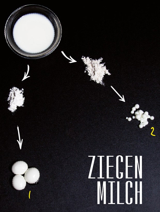 Ziegen Milch
