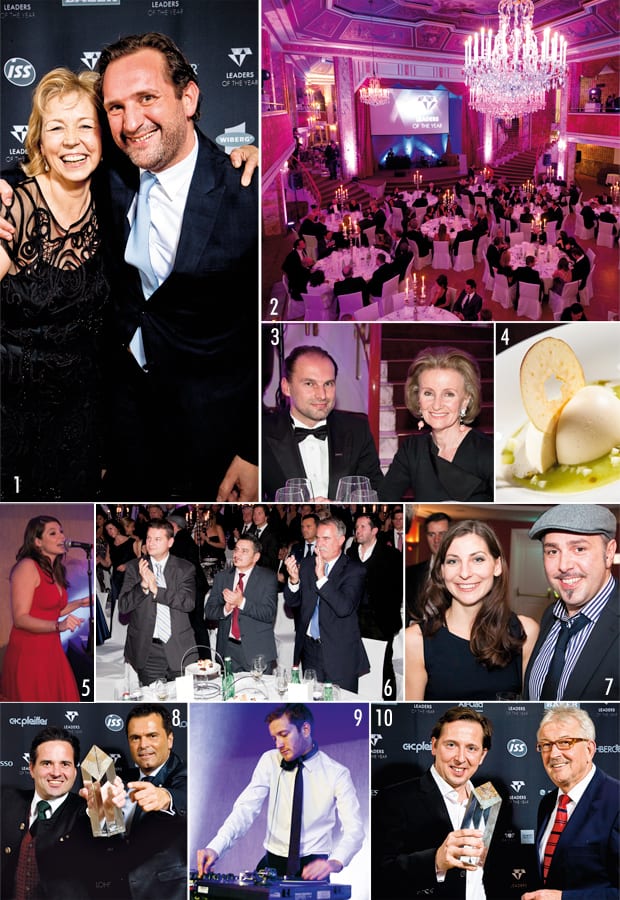 Partystimmung der Leaders of the Year 2011