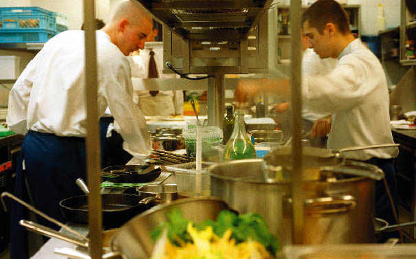 Fabios Ein Blick in die Küche des Fabios in Wien