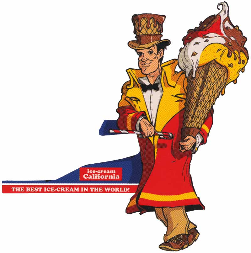 ice cream california the best ice cream in the world logo 