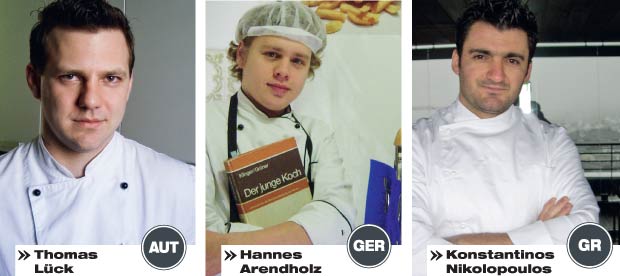 Thomas Lück, Hannes Arendholz, Konstantinos Nikolopoulos