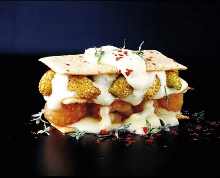 eine Variation des Kuechengenies Charlie Trotter 