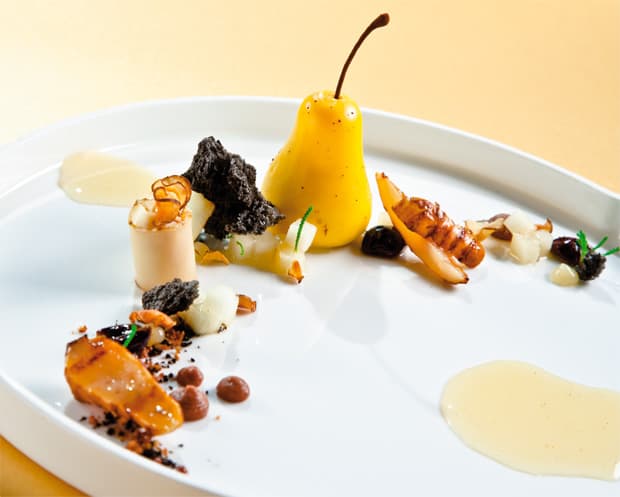 Williams Christ Birne, Topinambur, Olive