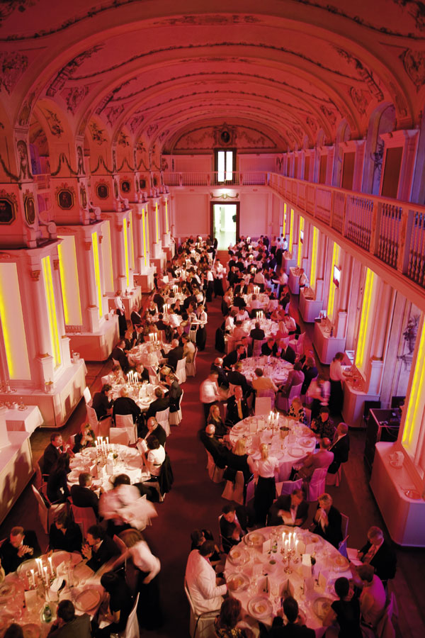 der Festsaal des GourmetReise Festival 2008