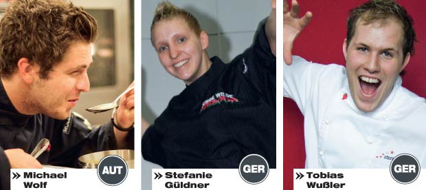 Michael Wolf, Stefanie Güldner, Tobias Wußler