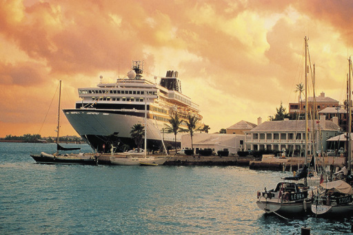Hafen Kreuzfahrtschiff dämmerung passagierschiff 