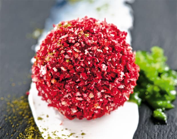 Rote Bete Schwamm
