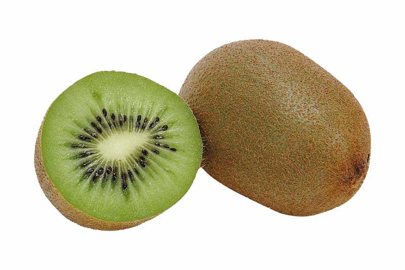 Kiwi aufgeschnittene reife Kiwi