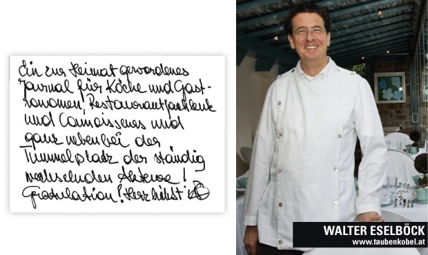 Telegramme an die Redaktion Walter Eselböcks MEinung zu Roliling Pin