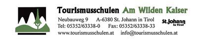 Tourismusschule am wilden Kaiser 