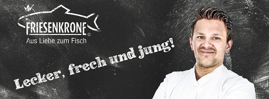 Friesenkrone und Nicolas Rathges Matjes-Rezept