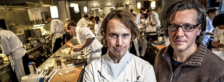 Grant Achatz & Partner Nick Kokonas