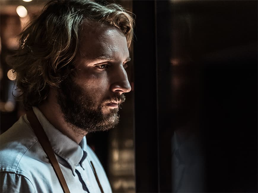 Rechte Hand von Schwedens Sternekoch Björn Frantzén: Jim Löfdahl, Head Chef von Frantzén’s Kitchen in Hongkong. 