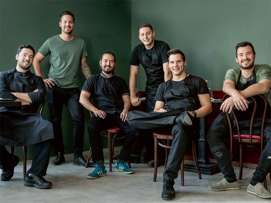 Matthias Bernwieser und Team