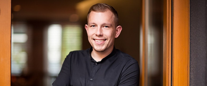Alexander Seiser, der neue Sommelier im Rutz in Berlin