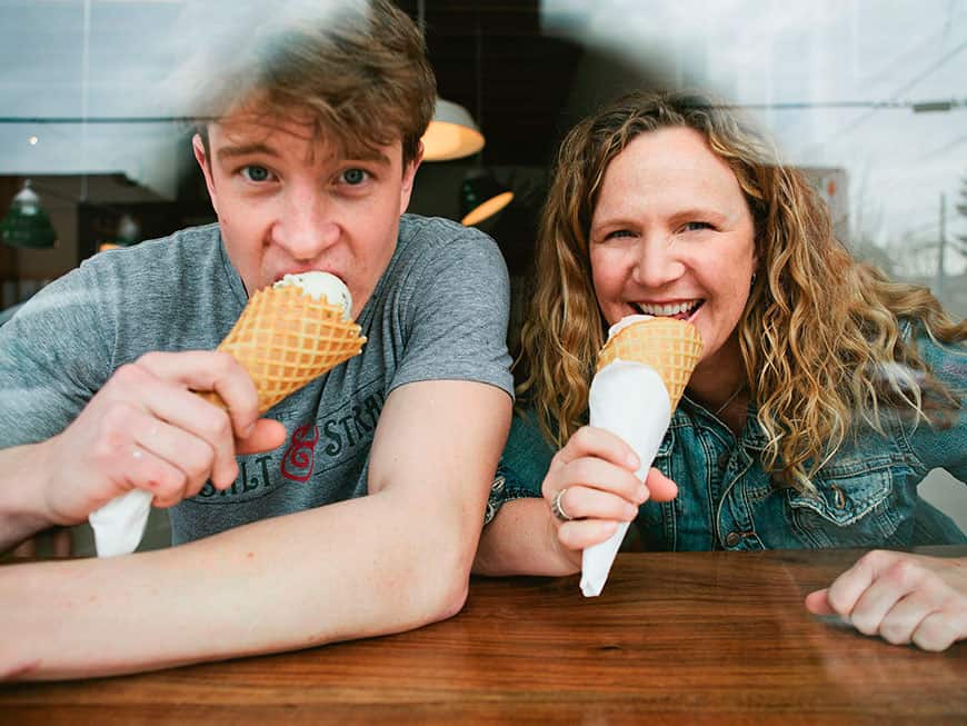 Salt & Straw Eis Tüten