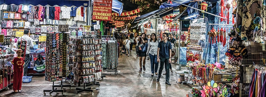 Chinatown Complex Food Centre and Kreta Ayer Wet Market, Singapur