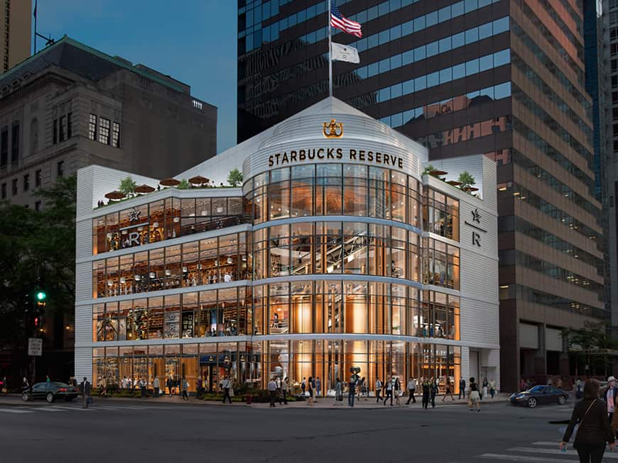 Starbucks eröffnet 2019 mega store in Chicago