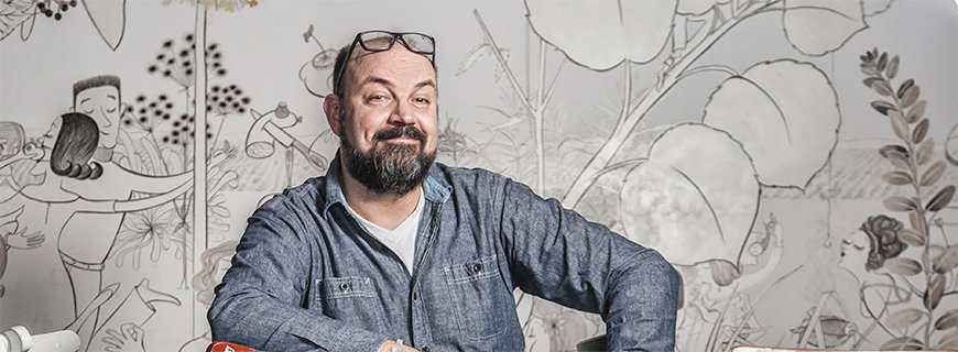 Tom Roßner: Der Mann fürs Grobe Porträtfoto von Tom Roßner, dem Betriebsleiter der Hamburger Bullerei.