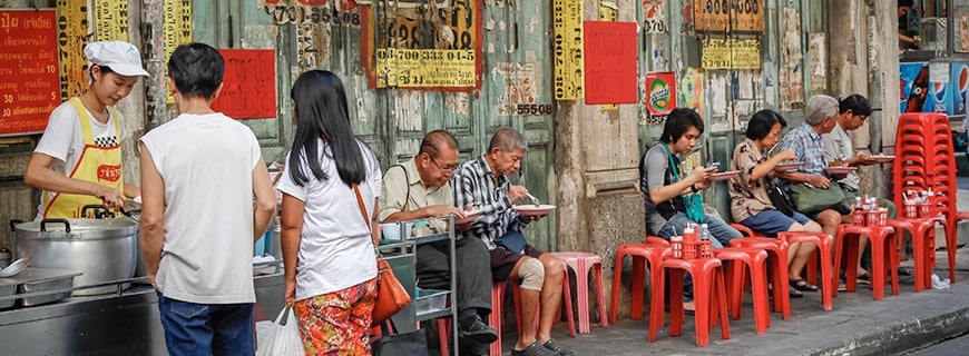 Garküchen Bangkok