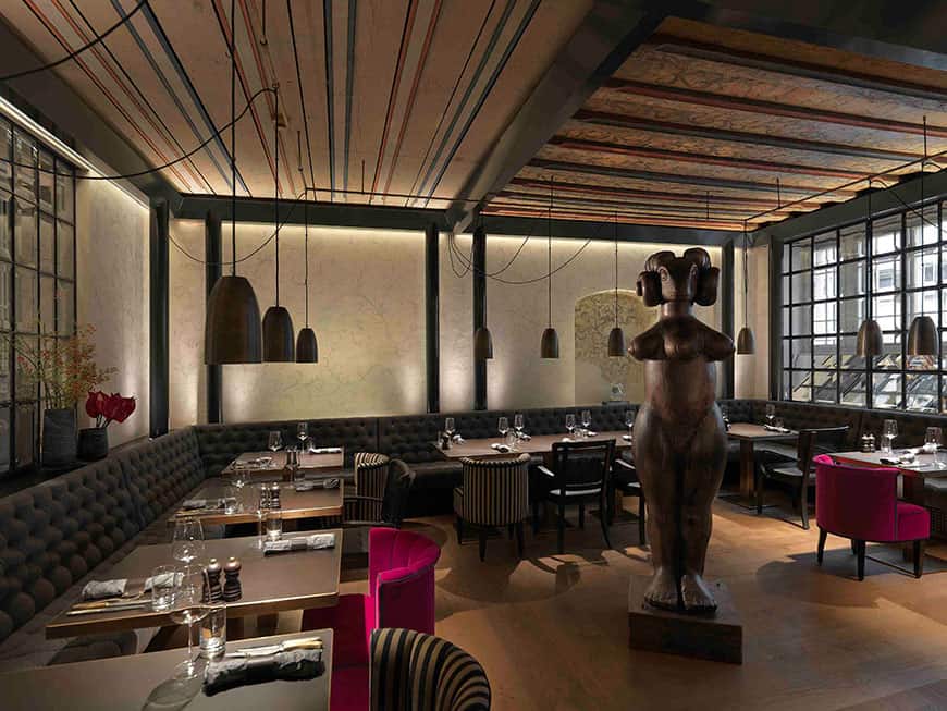 Widder Bar Kitchen Interieur