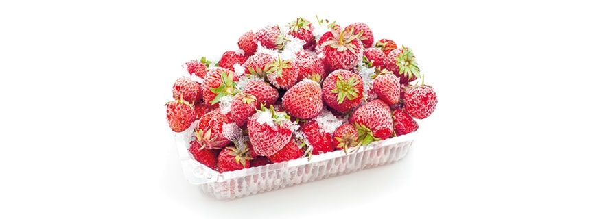 Convenience -Produkte Convenience Erdbeeren