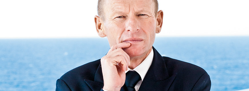 Hotel-Manager Johann Schrempf 