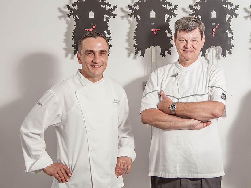 Harald Wohlfahrt und Torsten Michel
